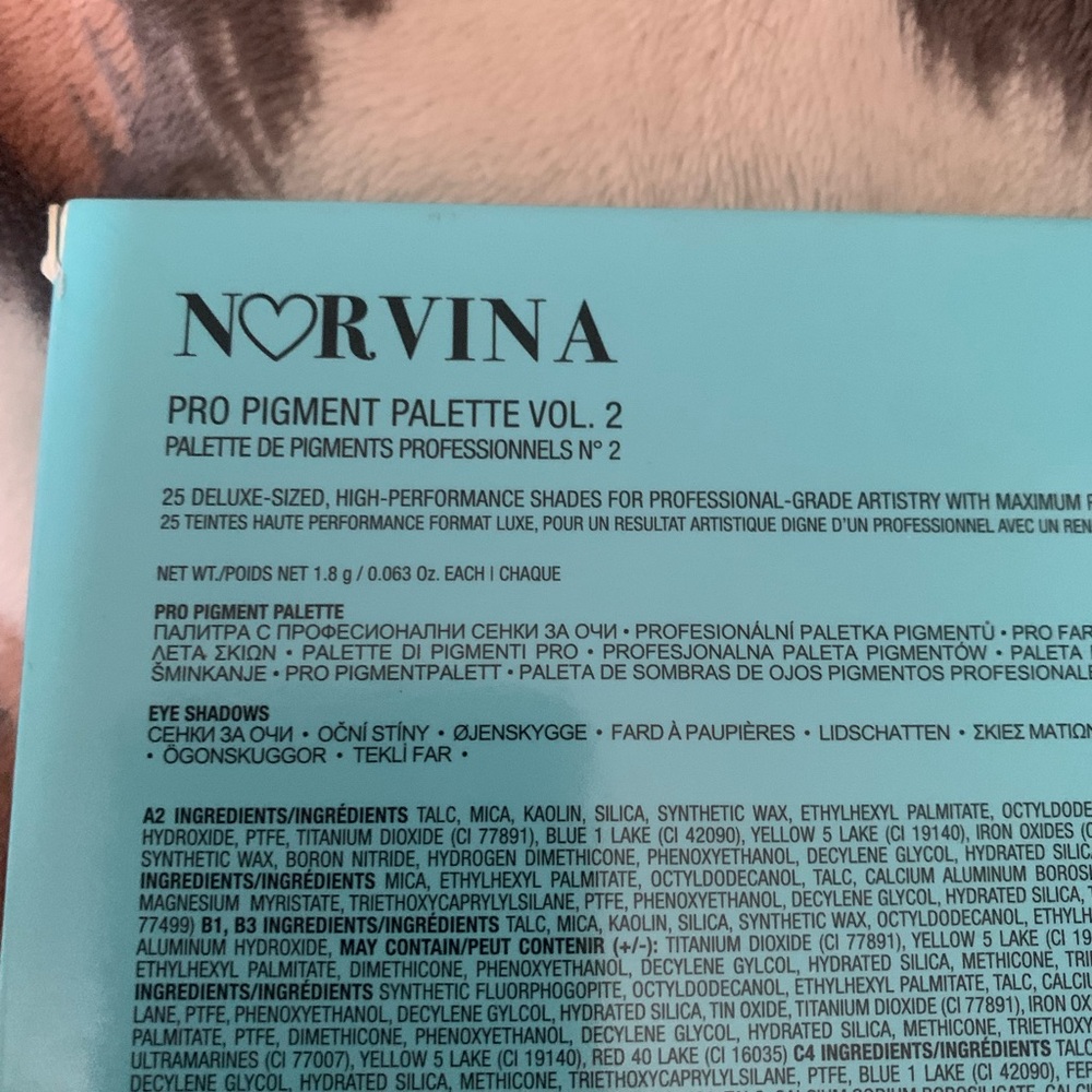 Anastasia ABH Norvina Pro Pigment Vol. 2 Eye Shadow Palette New In Box - Picture 9 of 9